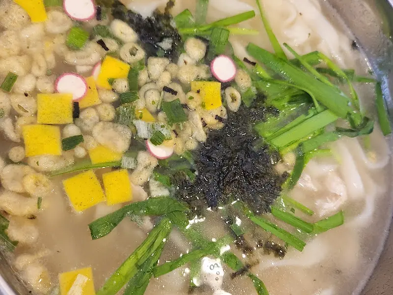 미시락 닭칼국수