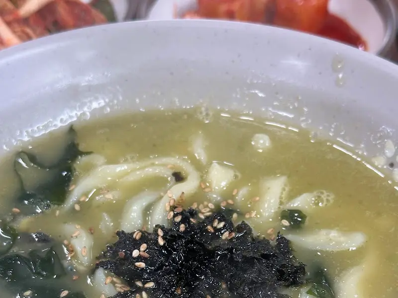 보말칼국수 면