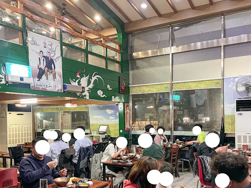 고구려짬뽕 내부 모습