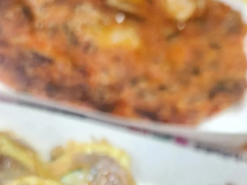 흐릿하게 찍힌 아바이순대