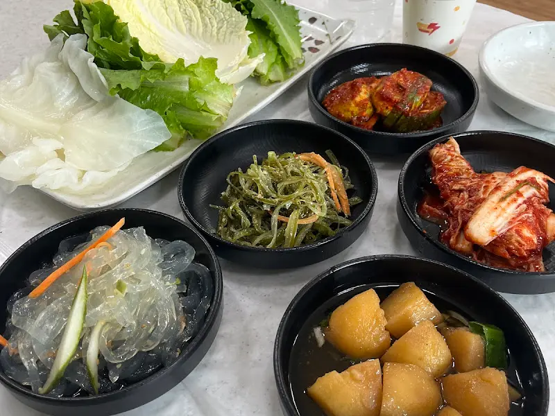 싱싱한 쌈 채소 모음