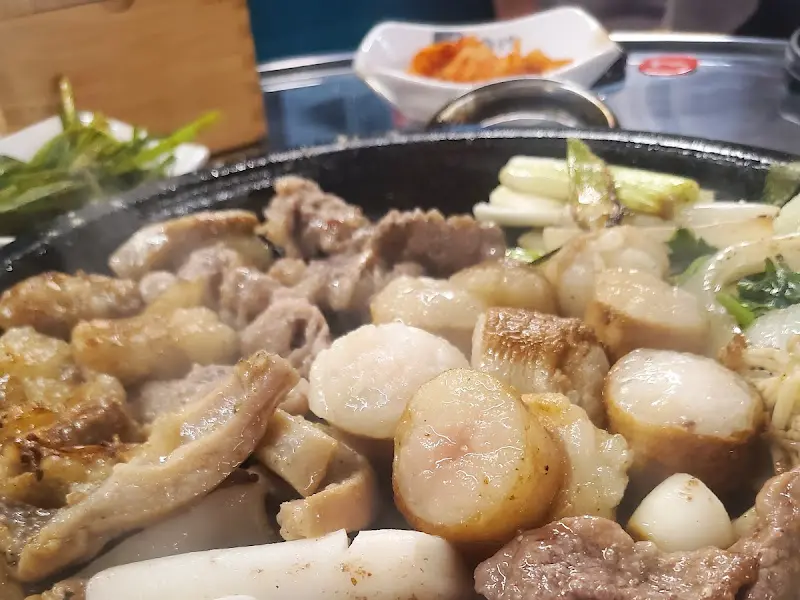 곱창과 야채의 조화