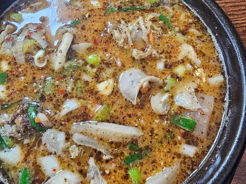 순대국의 건더기