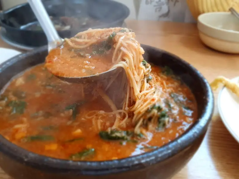 어죽 한 상차림