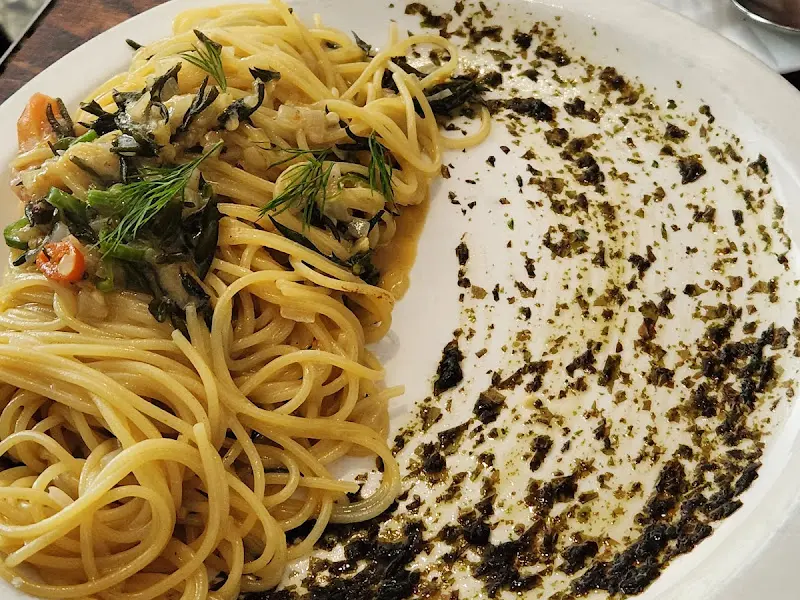 깔끔하고 담백한 명란 오일 파스타