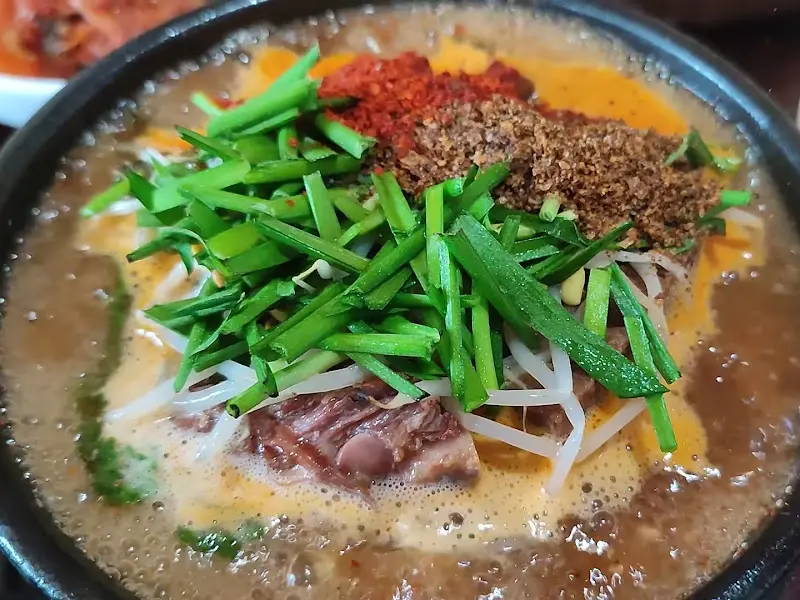 뼈해장국 비주얼