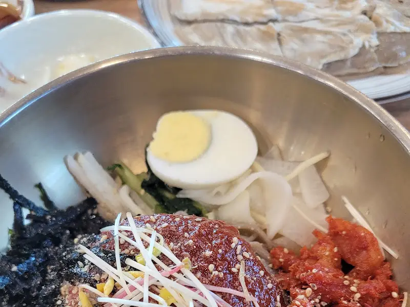 회막국수 근접샷