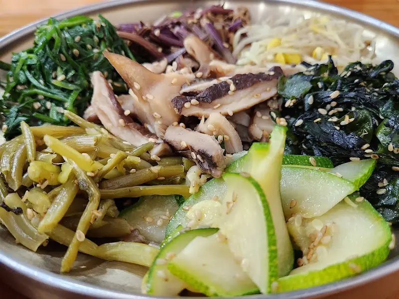 비빔밥용 나물