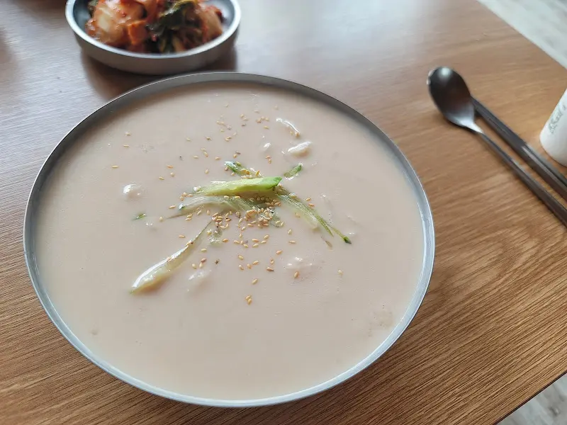 명성콩국수 콩국수 비주얼