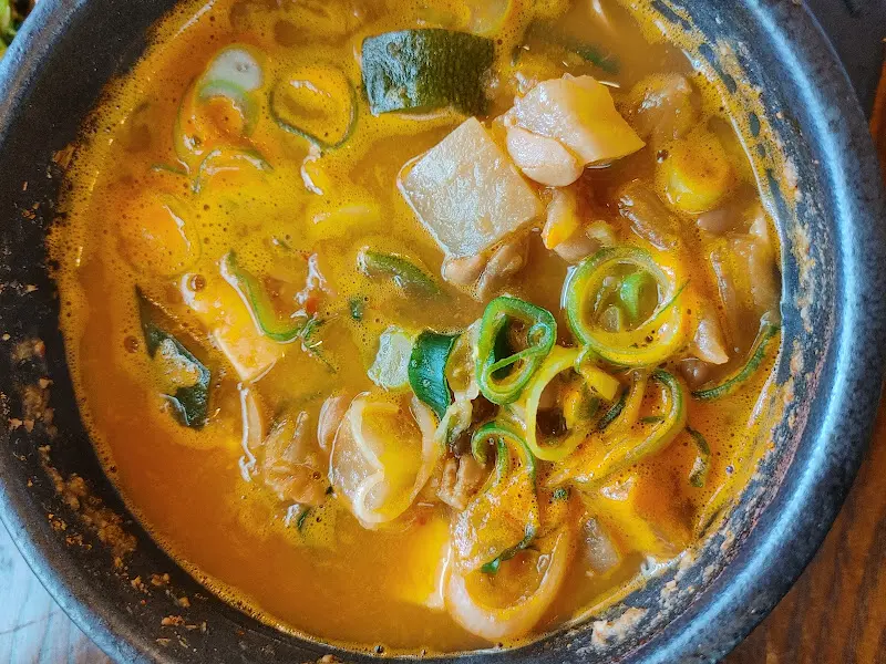 얼큰해장순두부