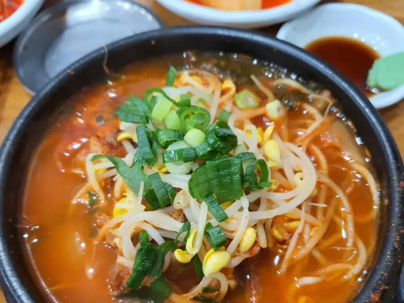 뼈해장국 근접샷