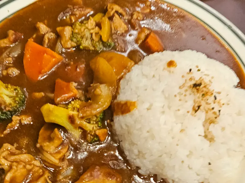 야채 카레 확대