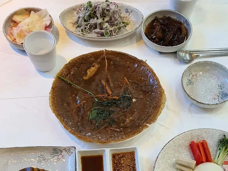 꿀참정식 상차림