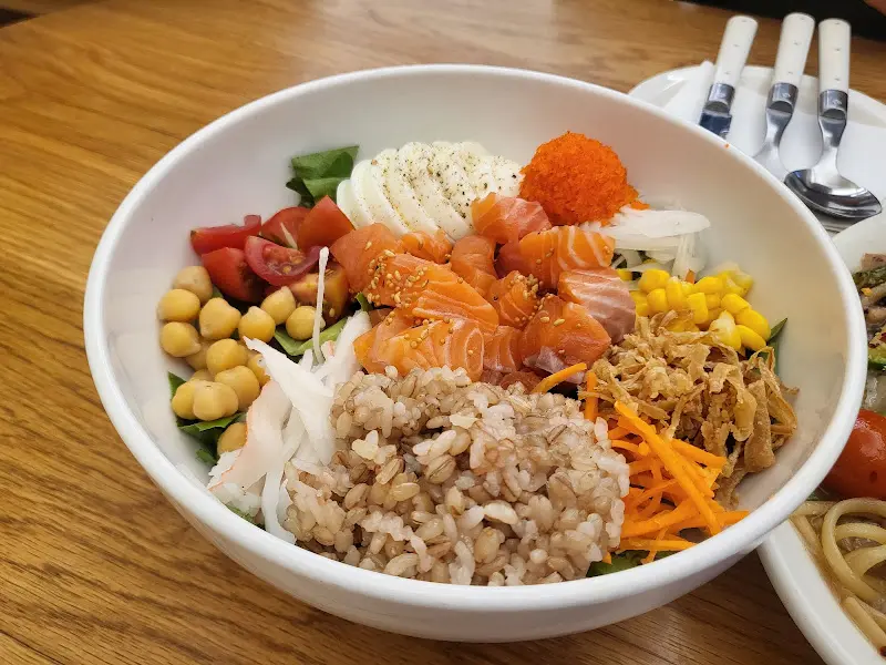 닭가슴살 포케 근접샷