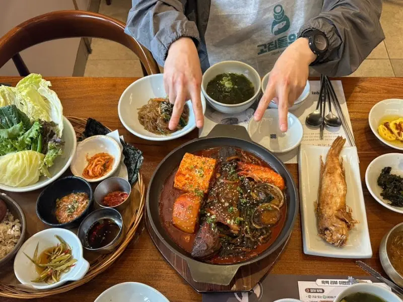 푸짐한 한 상 차림