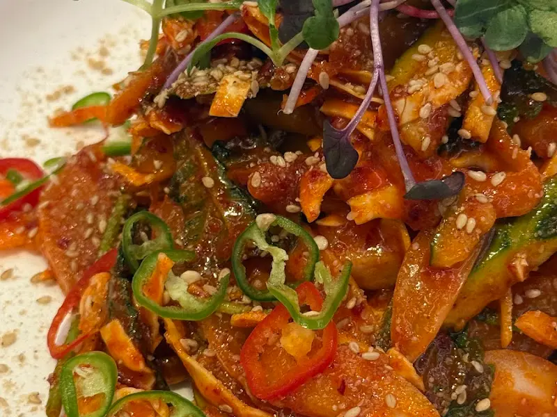 매콤한 야채 무침