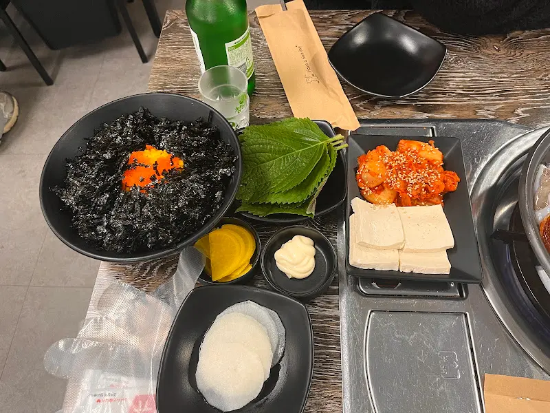 주먹밥, 김치두부