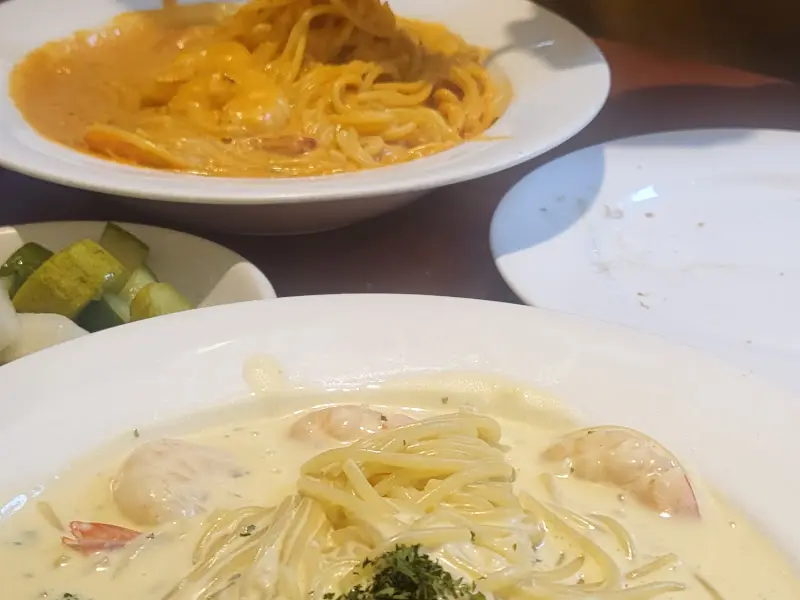 새우 크림 파스타