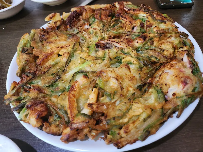 두툼한 해물파전