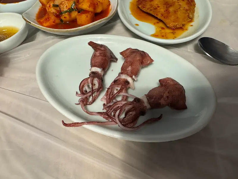 실비집 미니 문어숙회