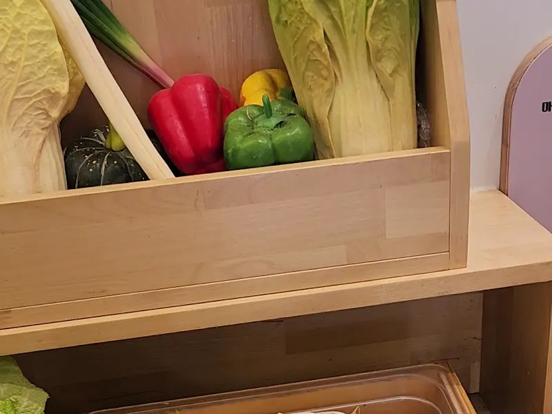 싱싱한 야채 코너