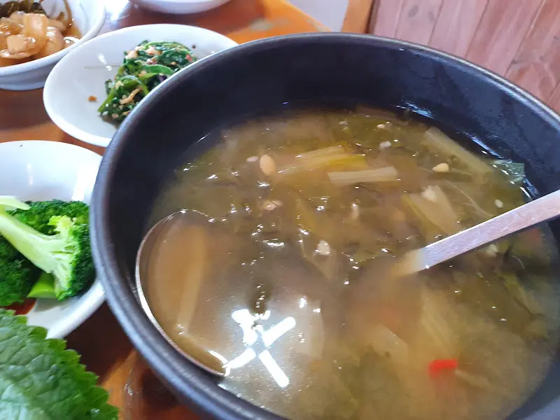 시원한 된장국