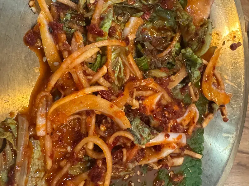 매콤새콤 꼬막회무침