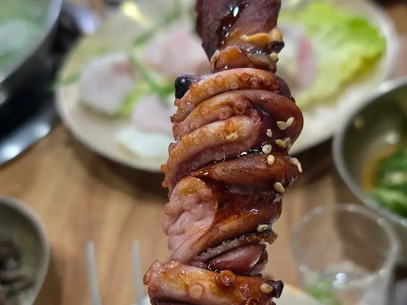 매콤달콤 낙지호롱구이