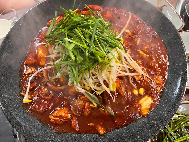 낙지볶음 전체샷