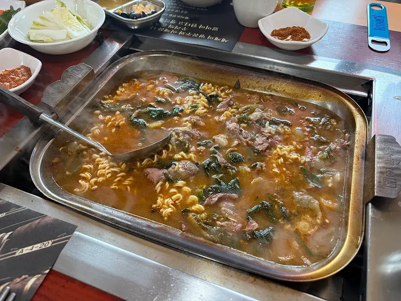 얼큰하고 시원한 램랜드 전골, 술안주로도 최고