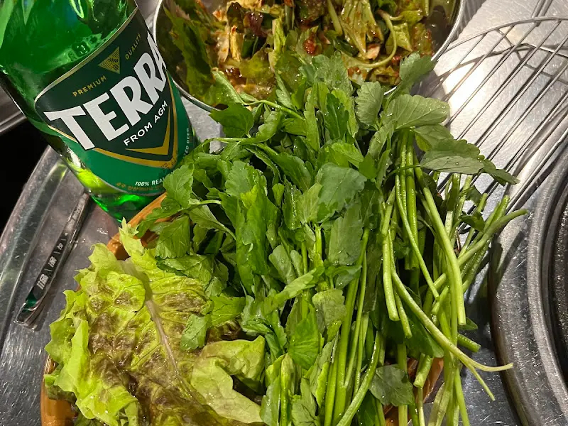 싱싱한 쌈 채소