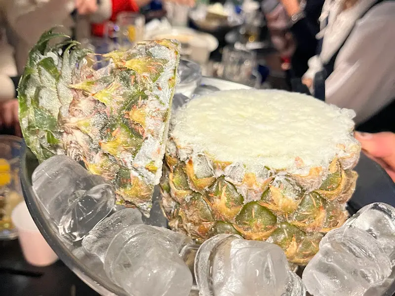 파인애플 샤베트