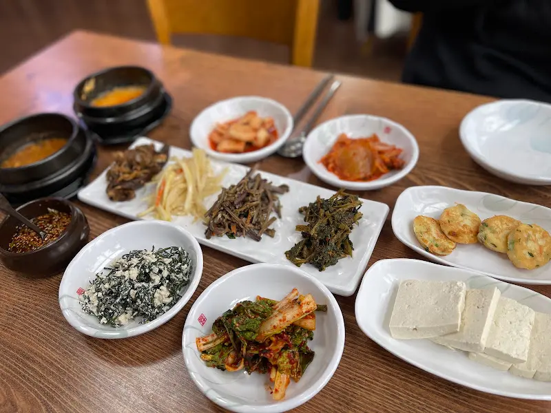 곤드레 정식 반찬