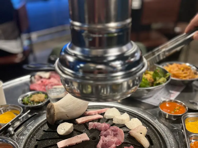 명성고깃집에서 맛있는 식사