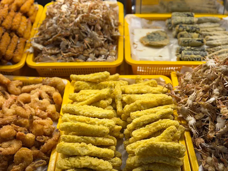 정이네튀김 다양한 튀김 종류