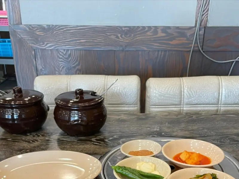 깔끔한 테이블 세팅