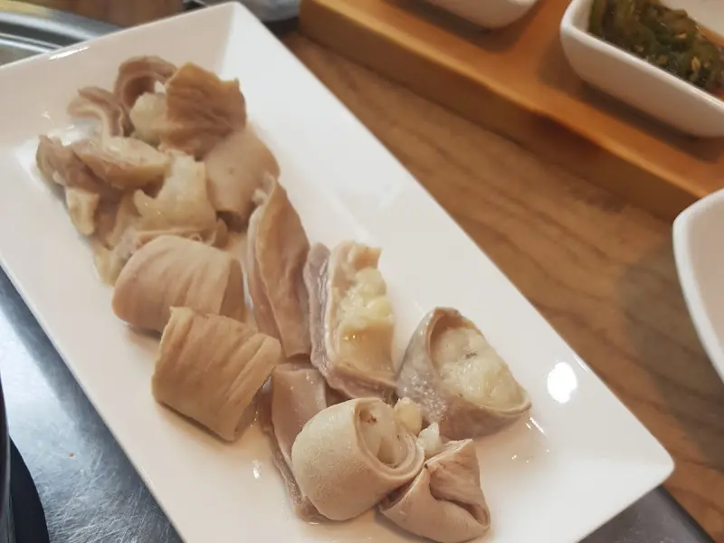 말고기 내장 모듬