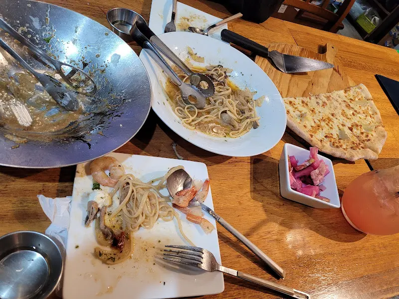 식사를 마친 테이블