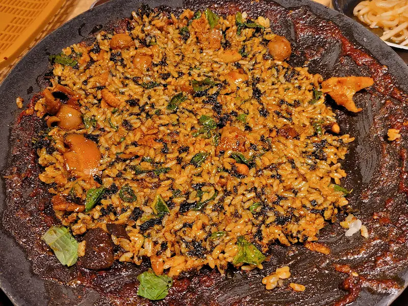 볶음밥 클로즈업