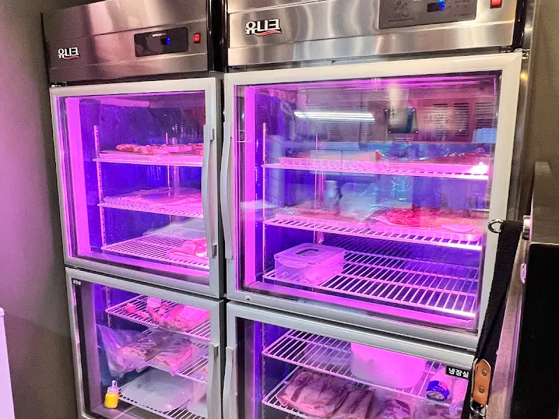 숙성고기 보관 냉장고