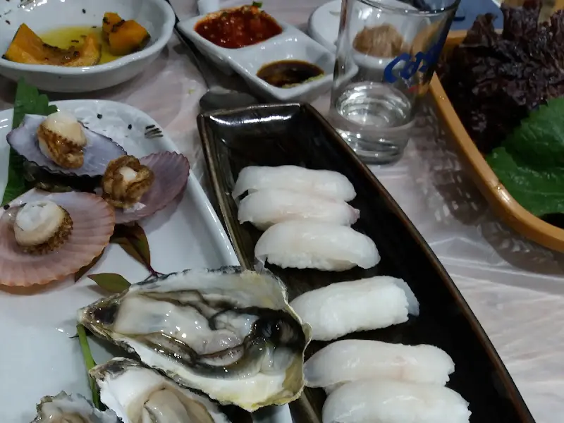 신마산횟집 스끼다시 한 상