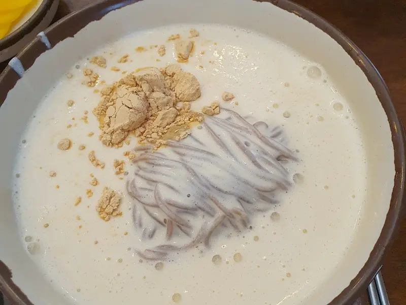 겐돈소바 콩국수