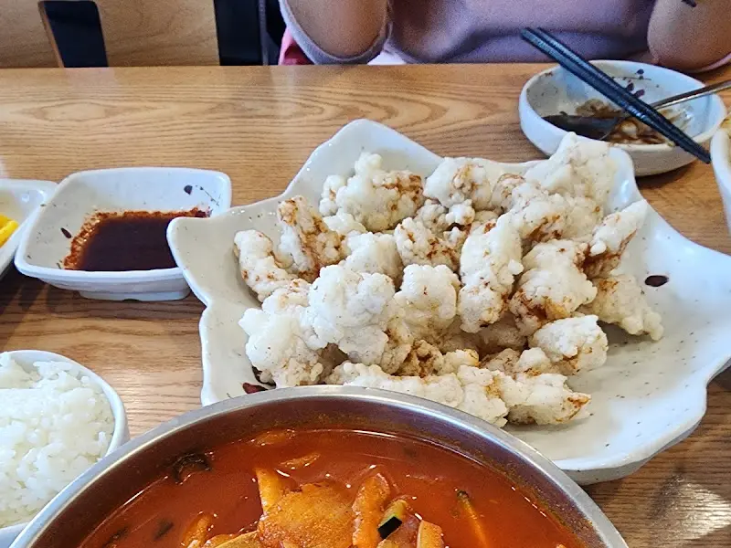 짬뽕, 탕수육, 짬뽕 소스의 조화