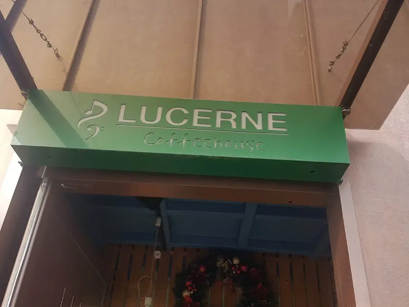 카페 루체른 간판