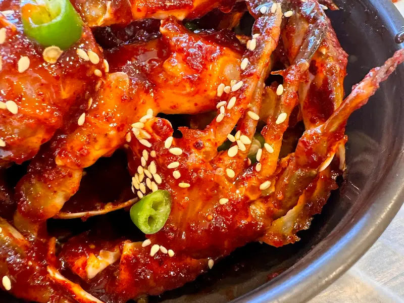 양념게장 클로즈업