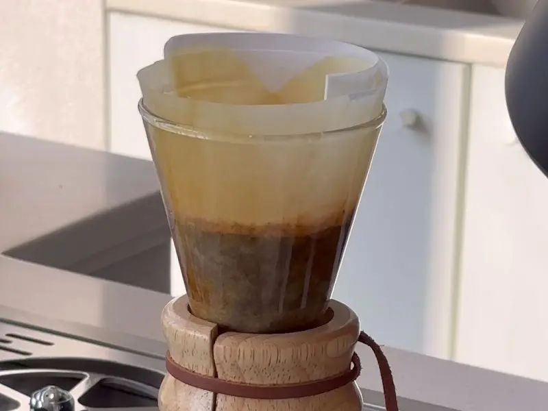 커피 추출 과정