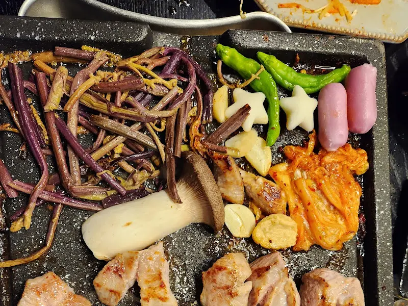 다양한 구이 재료