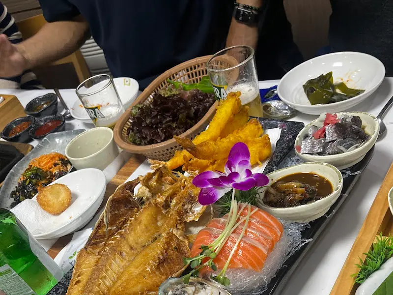 싱싱한 해산물 모듬