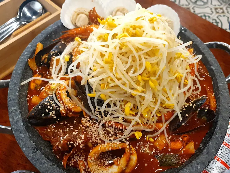 해물소갈비찜 근접샷