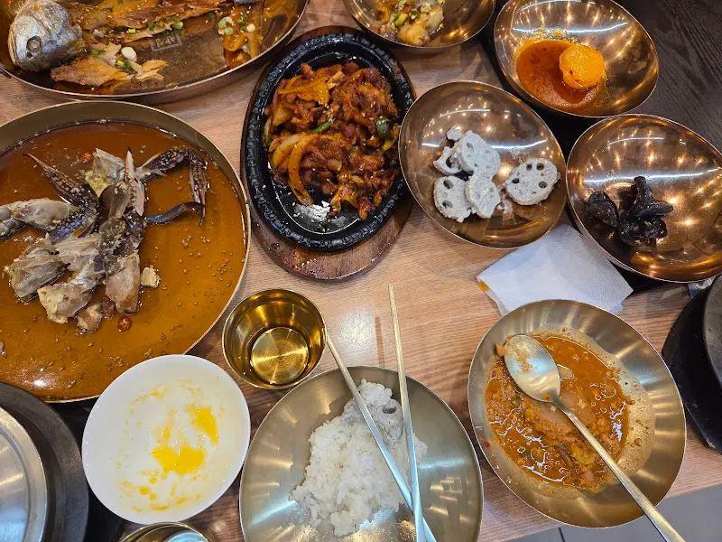 다 먹은 후의 상차림